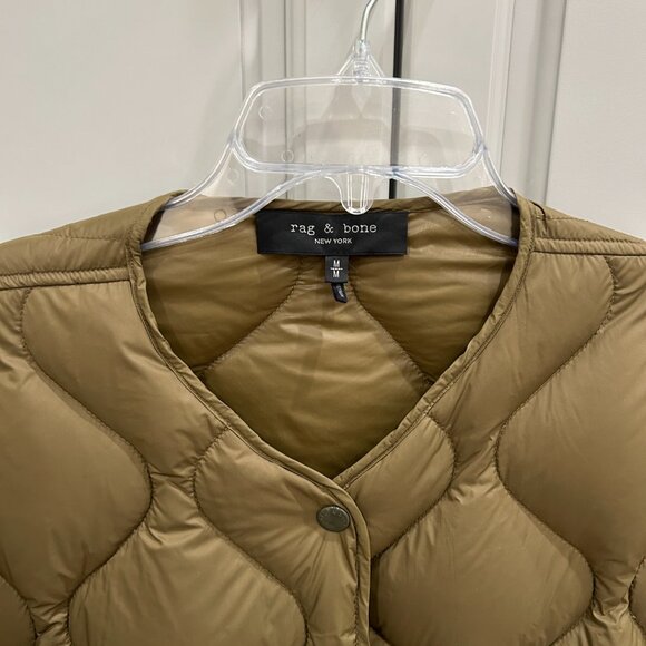 rag & bone Quilted Brown Jacket - Picture 2 of 6